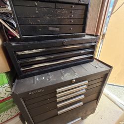 Set Of 3 Machinist Toolboxes