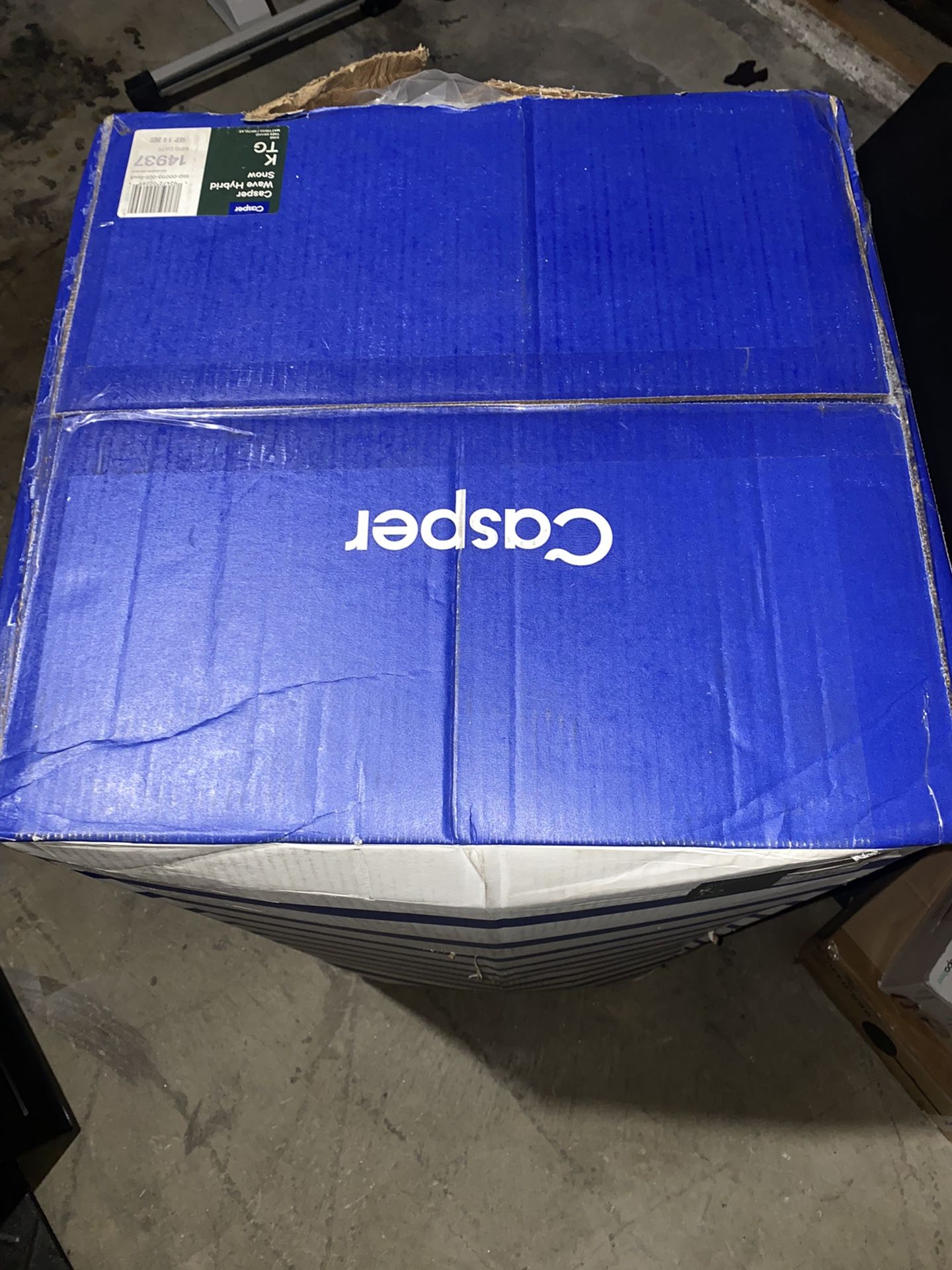 Casper Hybrid Snow Cali King Mattress