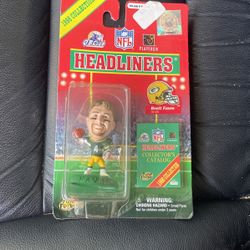 Brett Favre Headliners Action Figure 1998 Collection 