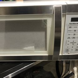Small White Microwave 