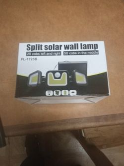 Split Solar Wall Lamp