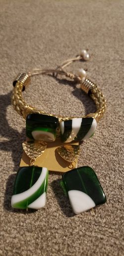 Glass Bead Jewelry Set