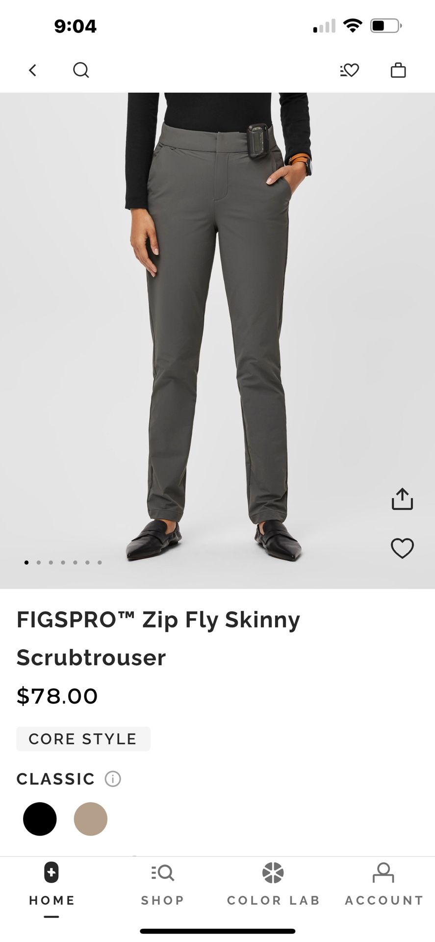FigsPro Skinny scrub Trouser