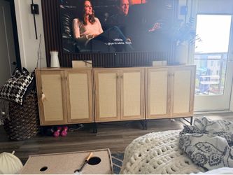 3 Cabinets buffet tv stand
