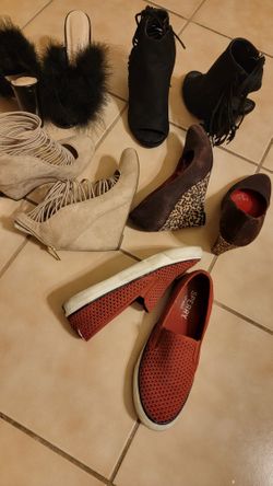 Shoes Heels Sandals Size 5 And 5.5