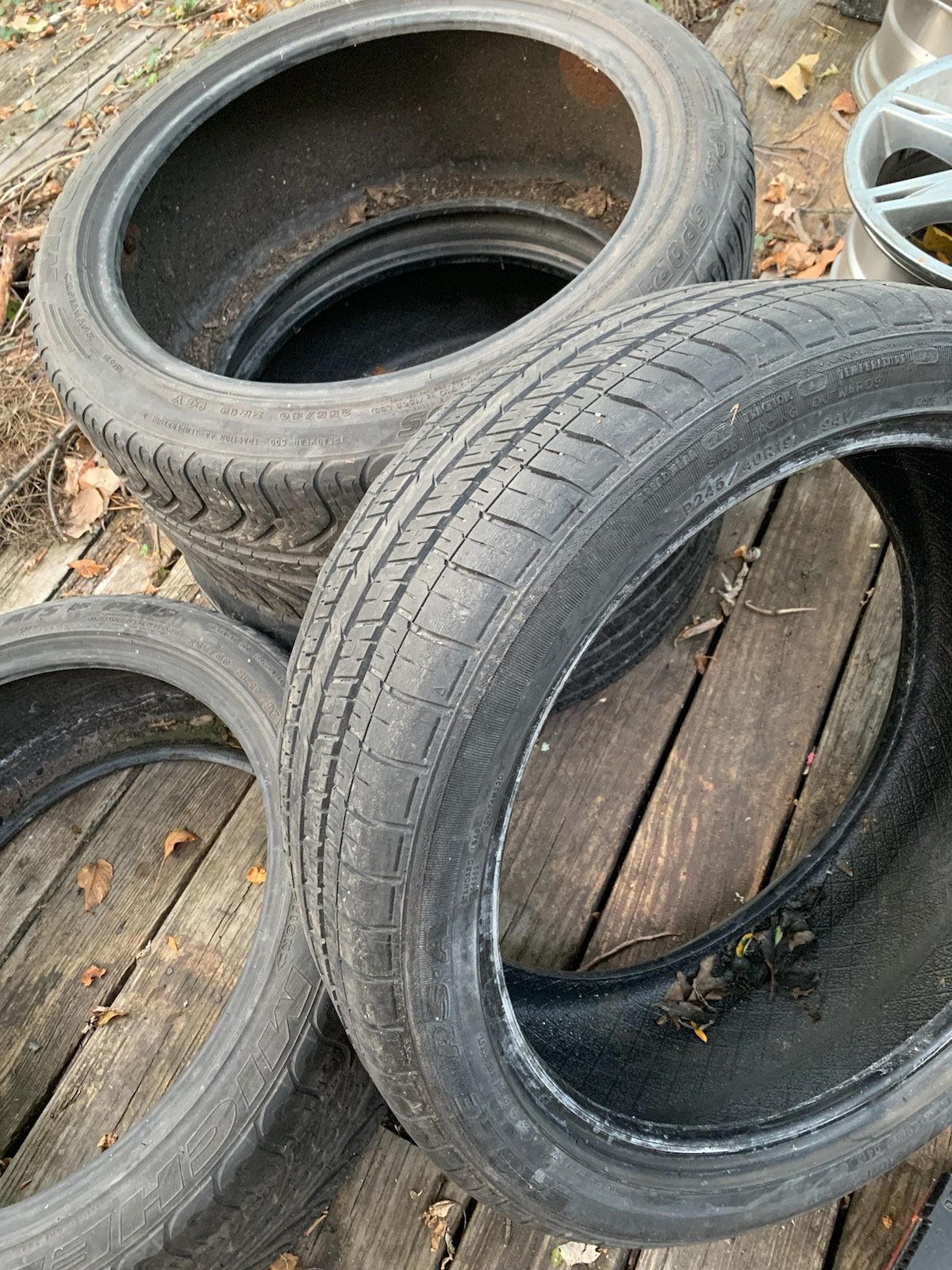 19” Tires (set of 4)
