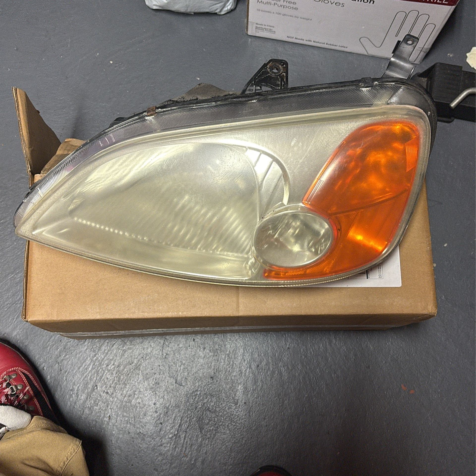 2002 Honda Civic headlight Driver Side