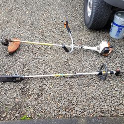 Tanaka Tree Trimmer And Big Dog Weedeater 