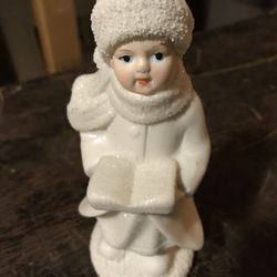 Porcelain Girl Statue