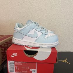 Nike Dunk Low Glacier Blue Worn Size 7c