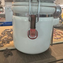 White Canisters 