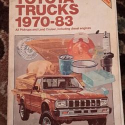 Toyota Truck Manual 1970 Through 83