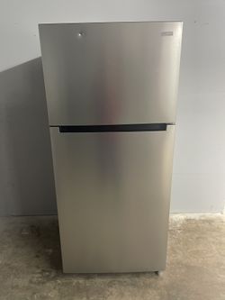 Vissani Stainless Refrigerator NEW SCRATCH N DENT ‼️60 Day Warranty‼️