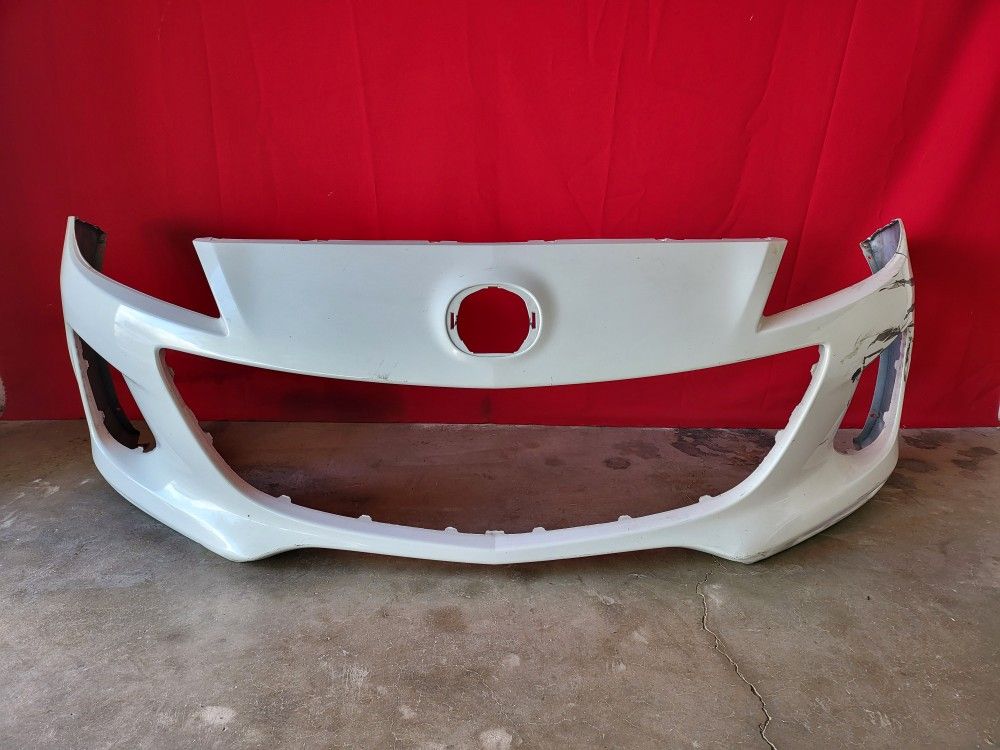 2012 - 2013 Mazda 3 Front Bumper Oem 