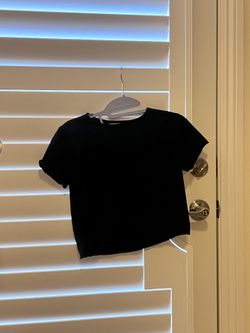 Black Crop Top