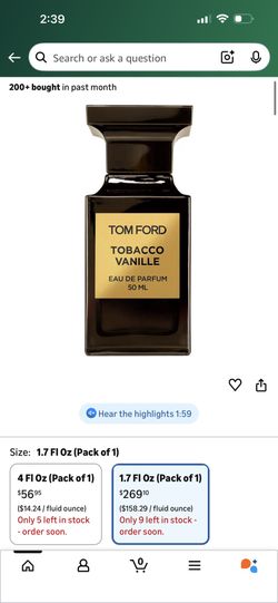 TOM FORD-TOBACCO VANILLE