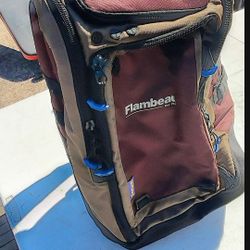 Flambeau Outdoors Portage Tackle Backpack Water Resistant P50BP $75 Retails For $130