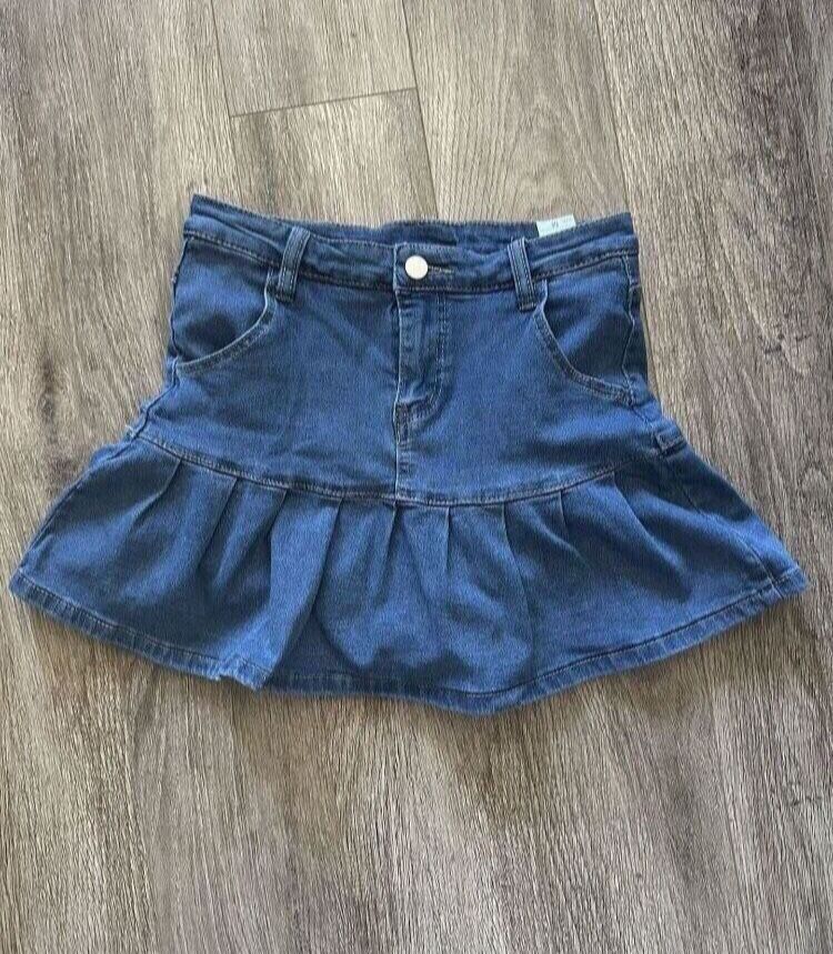 mini jeans skirt
