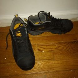 CAT steal toe boots