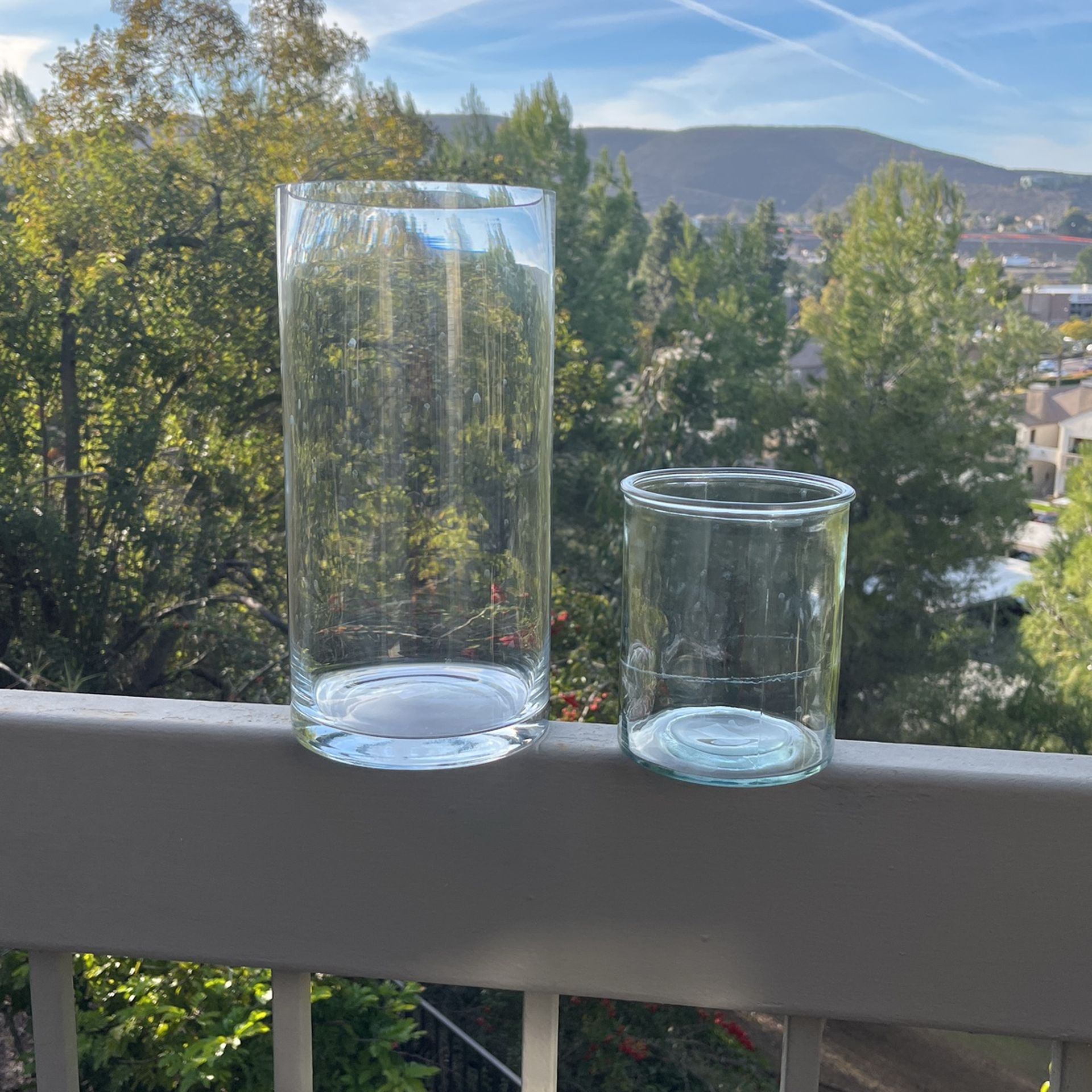 Cylinder Flower Vases