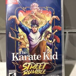 The Karate Kid Street Rumble For Nintendo Switch Game New
