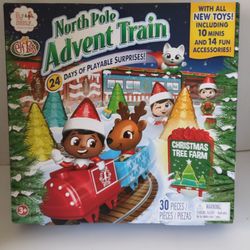 Elf On The Shelf North Pole Advent Train
