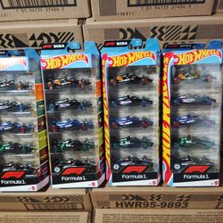 Hot Wheels Formula 5 Pack 