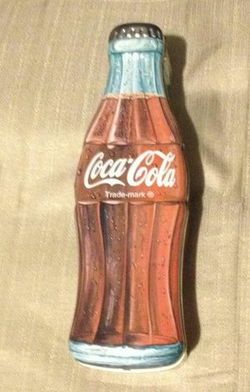 Collectible Coca-Cola Bottle tin box
