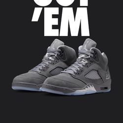Wolf Grey Jordan 5