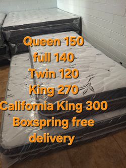 Mattress Pillow Top New
