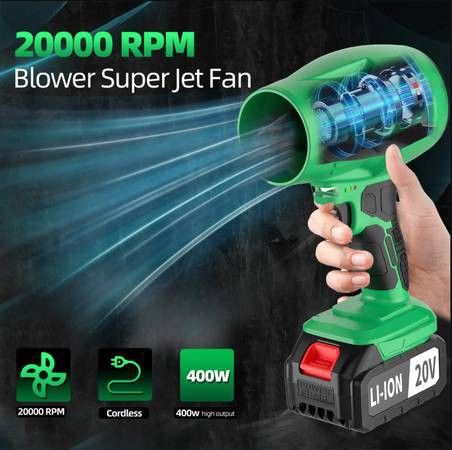 (NEW) Cordless Leaf Blower