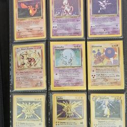 Vintage Pokemon Cards