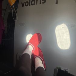 Red Ugg Tasman Slipper