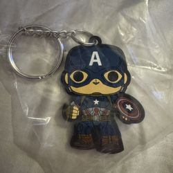 Disney Marvel Captain America Keychain