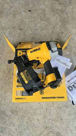 DEWALT Siding Nailer 
Pneumatic 15-Degree Coil Corded Siding Nailer