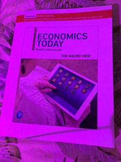 Economics Today (The Macro View) Pearson