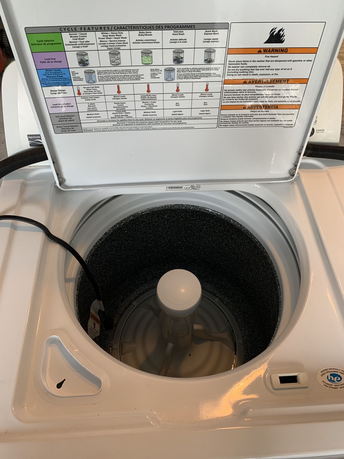 KENMORE Series 100 WASHER (LIKE NEW) for Sale in Norfolk, VA OfferUp