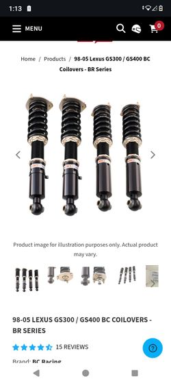 98-05 Lexus GS300 / GS400 BC Coilovers - BR Series
