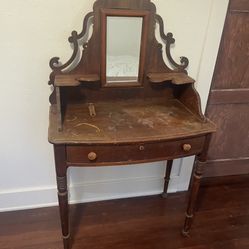 Free Wooden Vanity 