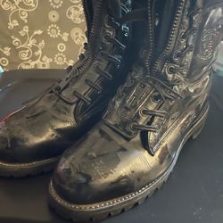 Chippewa fireman boots
