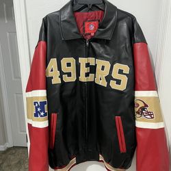 49ers Leather Jacket 