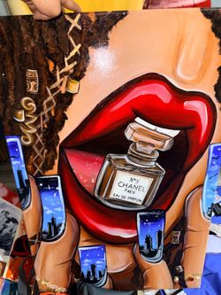 Custom Painting of Beauty Culture