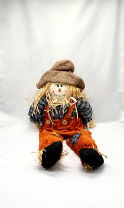 Scarecrow-NEW-handmade-stuffed-Fall decor, decoration