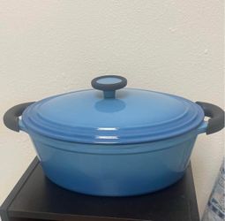 Blue Dutch Oven / Casserole Dish with Lid