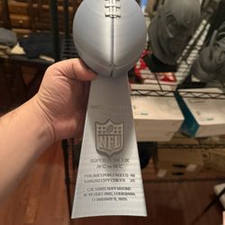 Philadelphia Eagles SuperBowl LIX Trophy