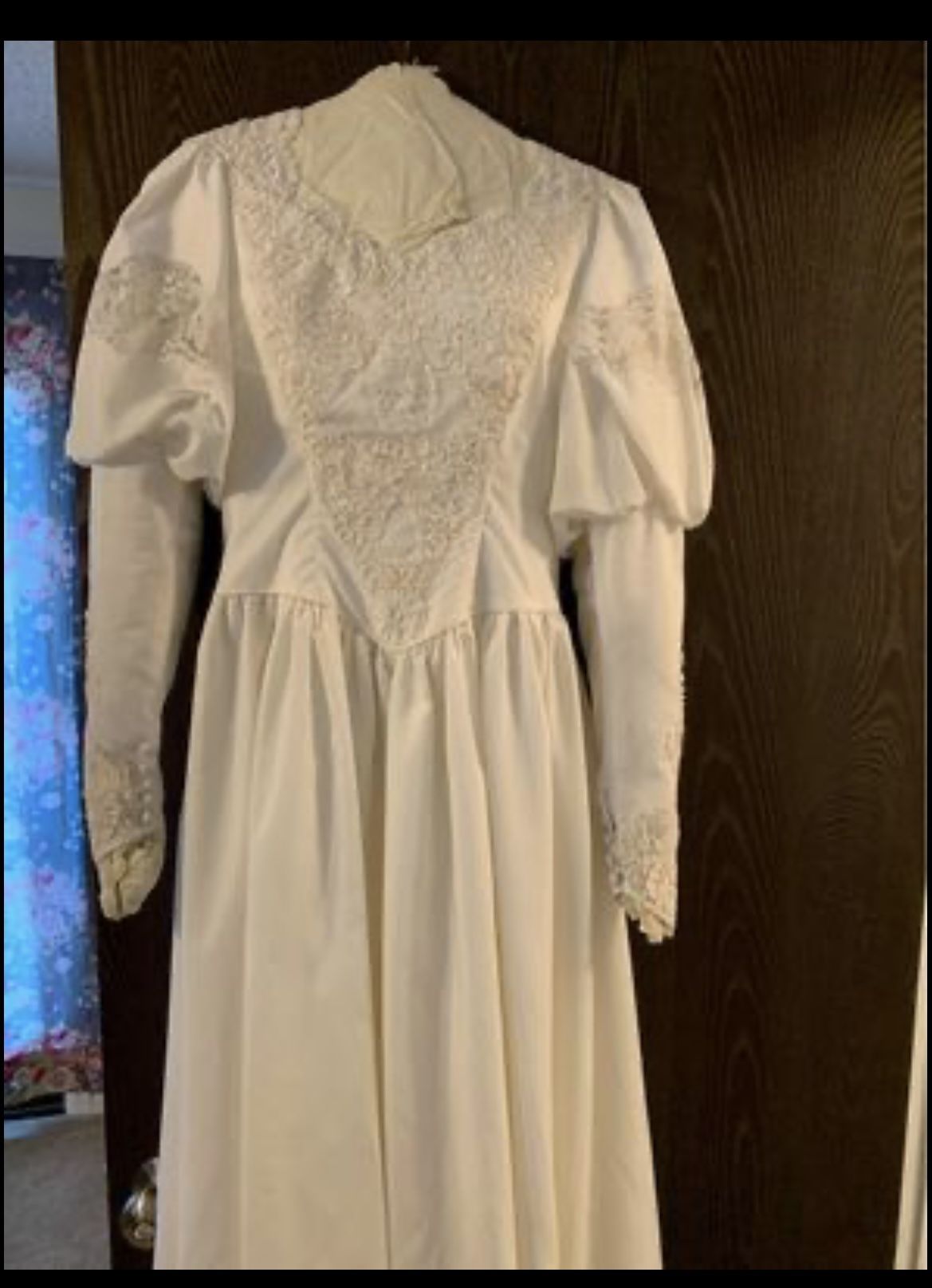 Wedding Bridal Dress 1980’s Size 8