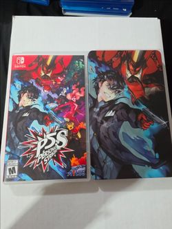 Persona 5 Strikers Nintendo Switch with Steelbook
