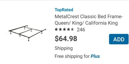 King Or Queen Size Bed Frame Like New