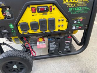 Generator Gas or Propane