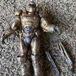 McFarlane Doom Slayer Action Figure [Bronze Edition]